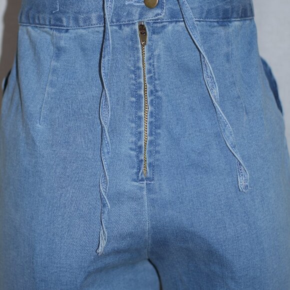 Denim Cotton Jumpsuit (XS) - Picture 6 of 12